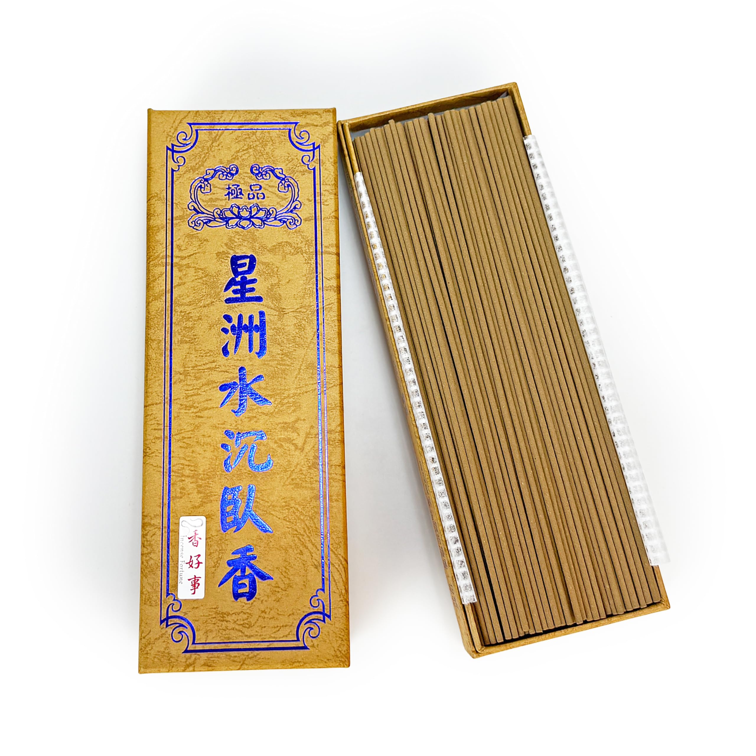 

Kokoji SZ Xingzhou Agarwood 150g Incense Sticks, Traditional Taiwanese Incense Made with Southeast Asian Agarwood (21cm)