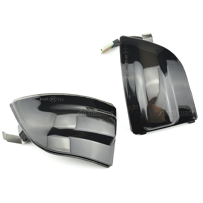 2pcs LED Side Wing Rearview Mirror Indicator Blinker Repeater Dynamic Turn Signal Light For Ford Focus 2 MK2 2004-2008 C-MAX