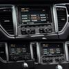 Soft Carbon Fiber Car Front GPS Navigation Frame Cover For Macan 14 15 16 17 18