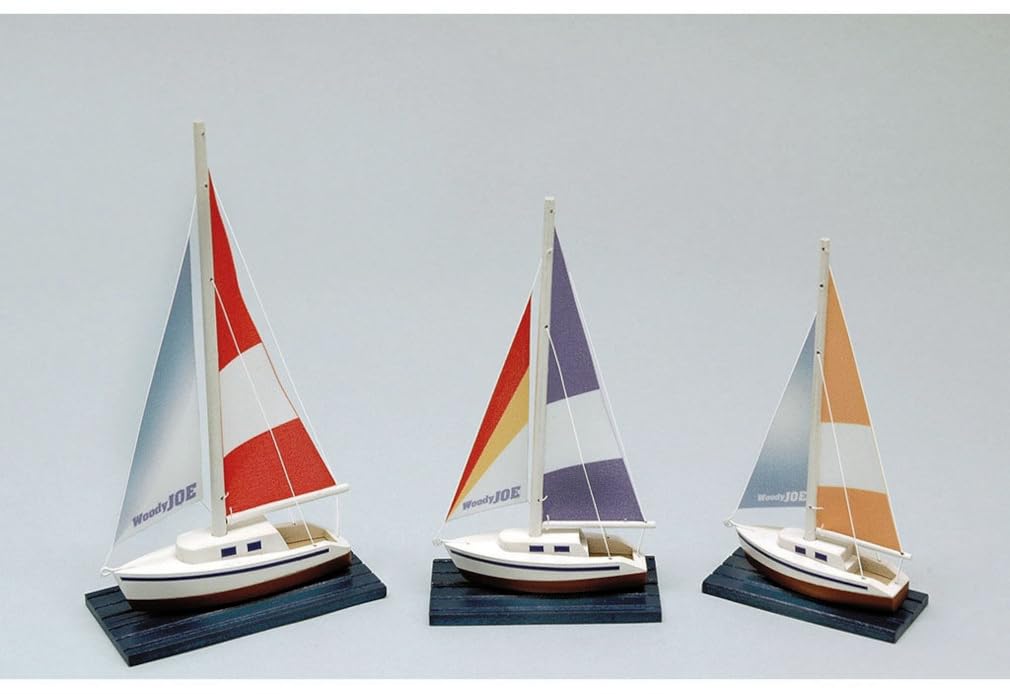 Woody Joe Mini Velier 5 Set Mini Iaht Model din Lemn Kit de Asamblare Nr. (Navă)