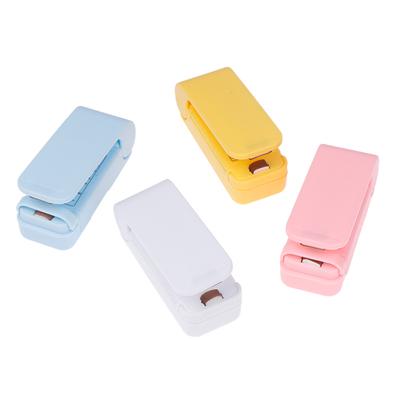 Mini mașină de etanșare a pungilor termice pentru pachete de pungi de etanșare, din plastic termic pentru mâncare, închidere pentru pungi de etanșare portabil, ambalare gadgeturi de bucătărie