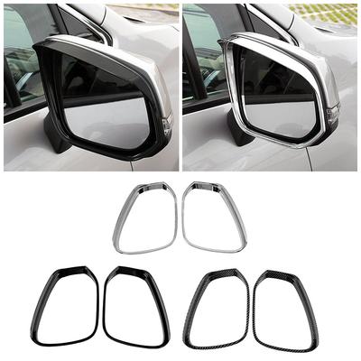 For Toyota Sienna XL40 4th 2024 2024 Exterior Part Refit Rearview Mirror Rain Eyebrow Rain Proof Shield Sun Visor Shade Trim