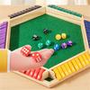 Multifunctional Math Learning Tool Six Panel Reversible Wood Board Game For Role Playing Event