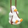 Car Mirror Decor: Swinging Duck Pendant