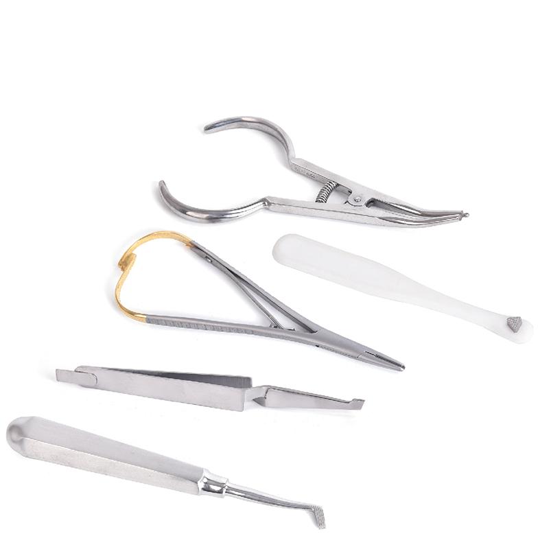 Ensemble de 18 pinces orthodontiques pour dentiste, pinces de coupe et de formage d'instruments en acier inoxydable
