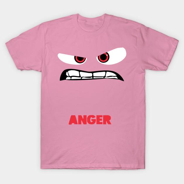 T Shirt Women Inside Out Of Anger Harajuku Print Kawaii Tshirt Summer Short Sleeve Female T-Shirt Top Tee