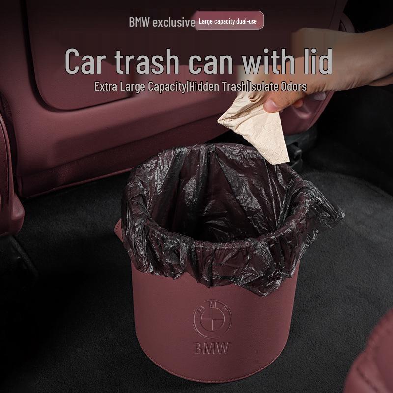 BMW 3, 5 Series & X1-X5 Car Trash Can & Organizer