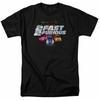 26 Fast and Furious Logo T Shirt Mens Licensed Car Movie Tee Toretto Black Unisex T-Shirt