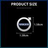 Car Interior Random Stickers Car Goods Steering Wheel Decal For Volvo 240 C70 S40 S50 S60 S70 S80 S90 V40 V50 V60 V90 XC40 XC60 XC90 Vnl Truck