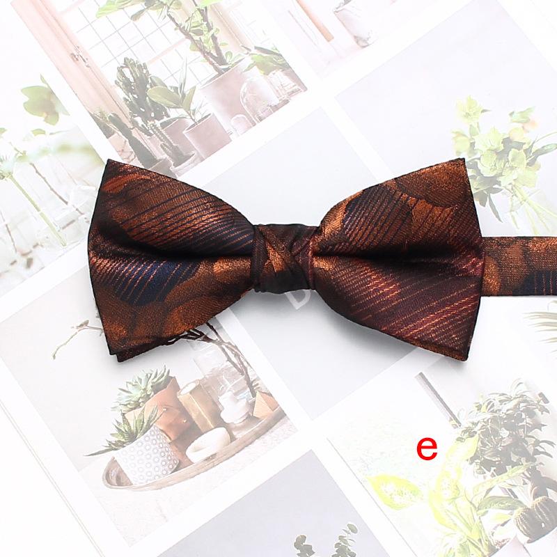 Men'S Bow Tie British Striped Business Bow Tie Wedding Groom Wedding Shirt Suit Bow Tie Accessories
