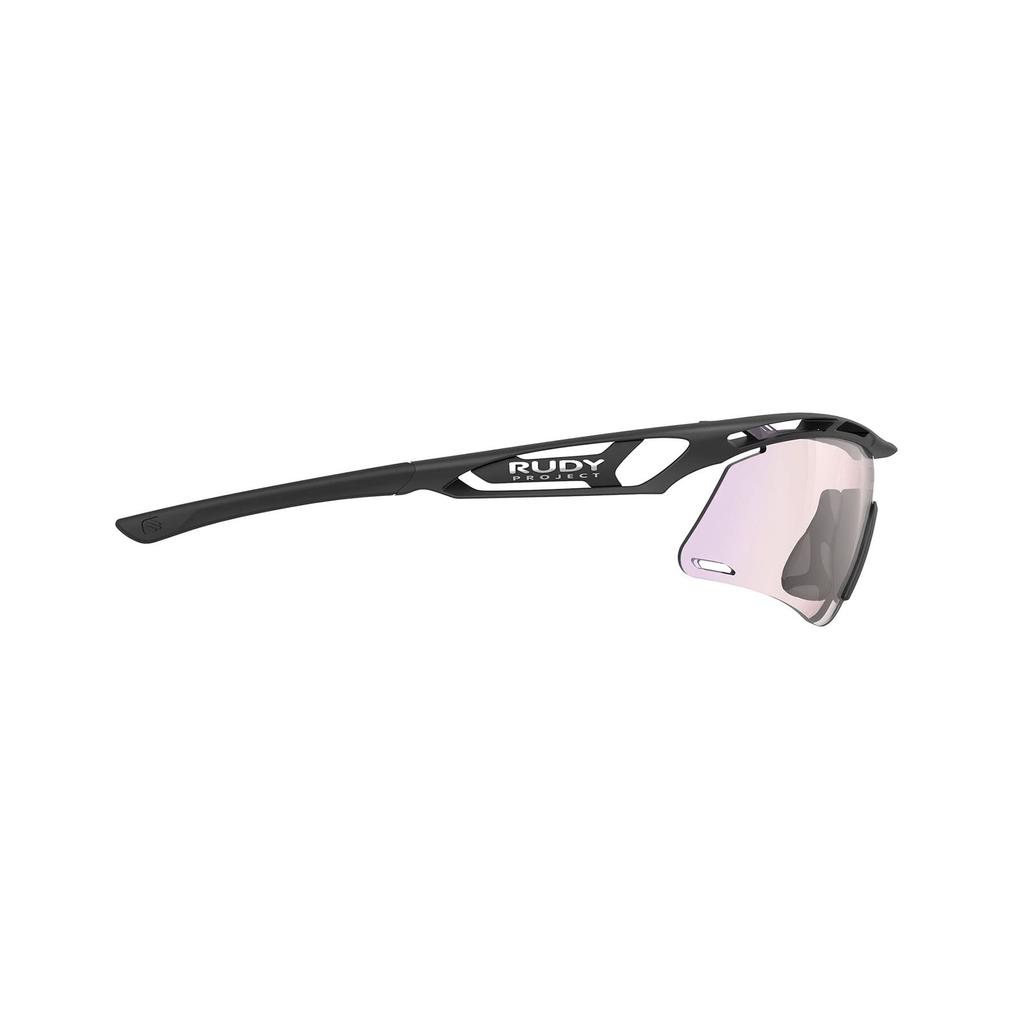 RUDYPROJECT TRALYX SLIM Sports Black Laser + Sunglasses, Matte/impX2 Photochromic, Red, SP788906-0000
