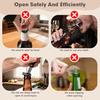 Cute Penguin Magnetic Bottle Opener - Automatic Pop-Top Opener for Most Beer & Soda Cans, Strong Magnet for Home Bar Camping