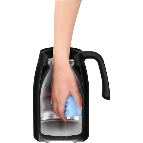 Thermos Stainless Steel Pot 1.5L Matte Black Thermal Pot Tabletop Pot Thermos Structure Heat/Cold TTB-1501 MTBK