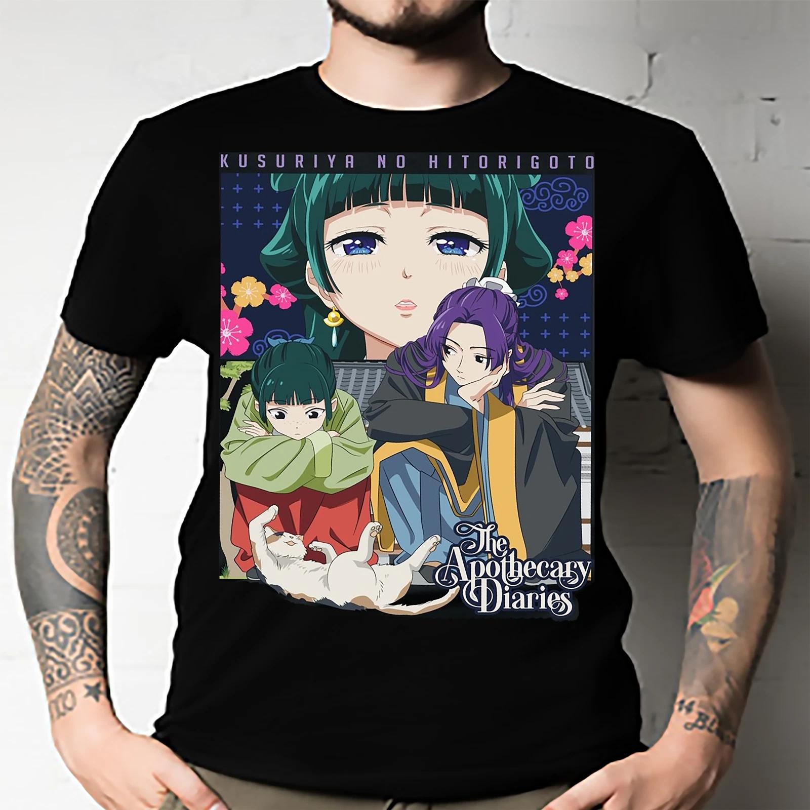 Men s and Women s T-shirts kusuriya no hitorigoto maomao L