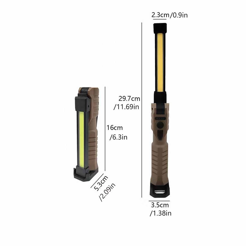 Multi-functional Folding Work Light USB Rechargeable Emergency Car Lamp  Grill Lighting