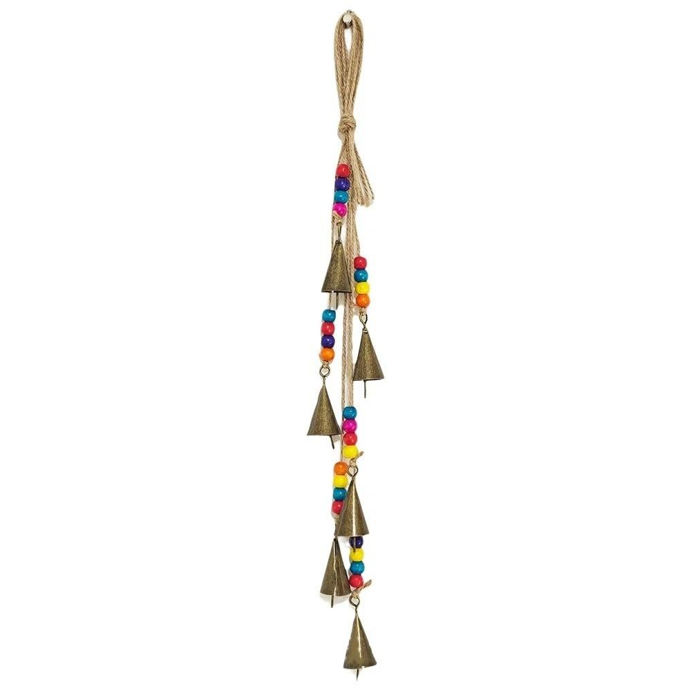 Vintage Bohemia Wind Chime Multicolored Witch Bells Unique Door Hanging Wall Decor
