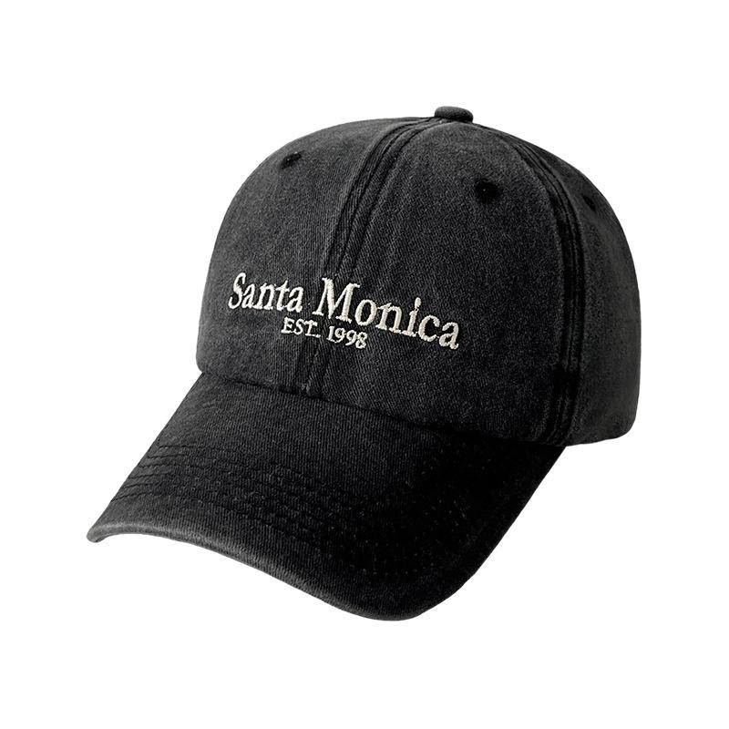 Women's Embroidered Letter Baseball Cap, Casual Fashion, Lightweight Polyester, Hand Washable, Versatile, Letter Embroidery, Baseball Cap