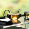 275ml Transparente Glas Teekanne Teeteiler Cha Hai Spender Gerechtigkeitsbecher mit Griff Fair Mug Teegeschirr Ornamente Zubehör