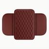 1Pc PU Leather Car Armrest Mat Center Console Arm Rest Protection Cushion With Storage Pockets Armrests Storage Box Cover Pad
