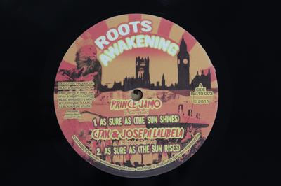 10inch Record PRINCE JAMO - As Sure As The Sun Shines RA10003 Roots Awakening 2011 US Reggae, Ska & Dub Used