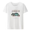 Vintage Posters Vintage Explosion Poster On a Grunge Background Printed T-shirt Top Comfortable Creative Summer Clothes for