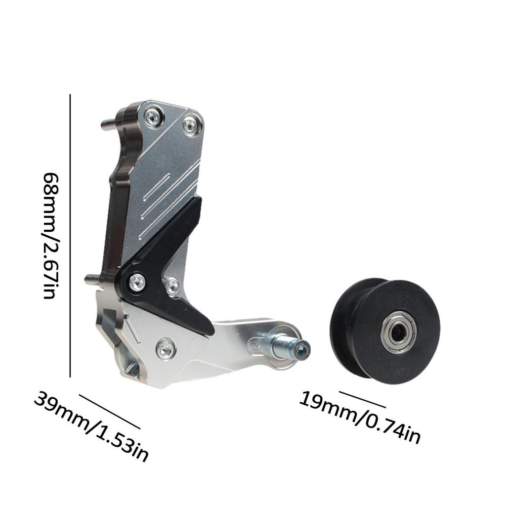 Universal-Motorrad-Kettenspanner, automatischer Regler, universeller Kettenspanner aus Aluminiumlegierung, robust und praktisch