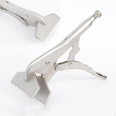 Pinza de Bloqueo para Chapa Metálica, Herramienta, Pinza Plegadora Manual, Pinza de Presión Vise-Grip de Cabeza Plana Multifuncional