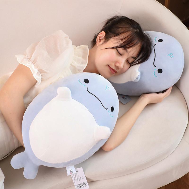 Dolphin Finless Plush Toy Marine Animal Stuffed Doll Bedroom Decoration Gift