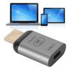 4K 60Hz USB-C zu HD Adapter Aluminiumlegierung Gehäuse HD Adapter Anschluss für Tablet, Telefon, Laptop