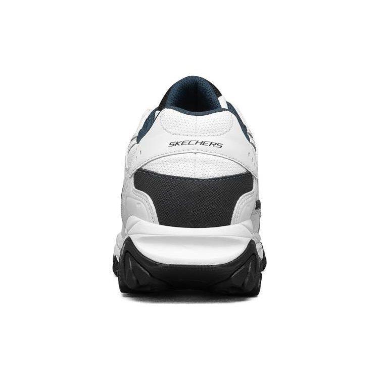 Skechers After Burn M.fit Artificial Leather Low top Chunky Sneakers White 50127-WNV