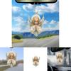 Acrylic Angel Car Interior Decor Pendant For Stylish Vehicle Accessories