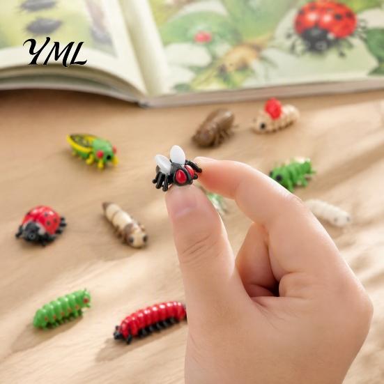 Small Animal 2026 Christmas Advent Calendar, 24 Days 3D Printed Insect Fidget Toy Countdown Holiday Gift Box Pcs Mini Articulated Flexible Animals