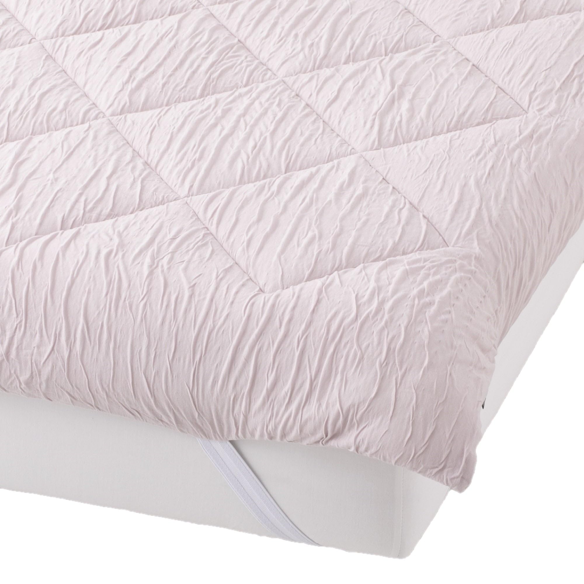 

Franc franc Fluffy Bed Pad, Single, Pink