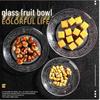 SIFAR 6-inch Pearl Glass Fruit Plate