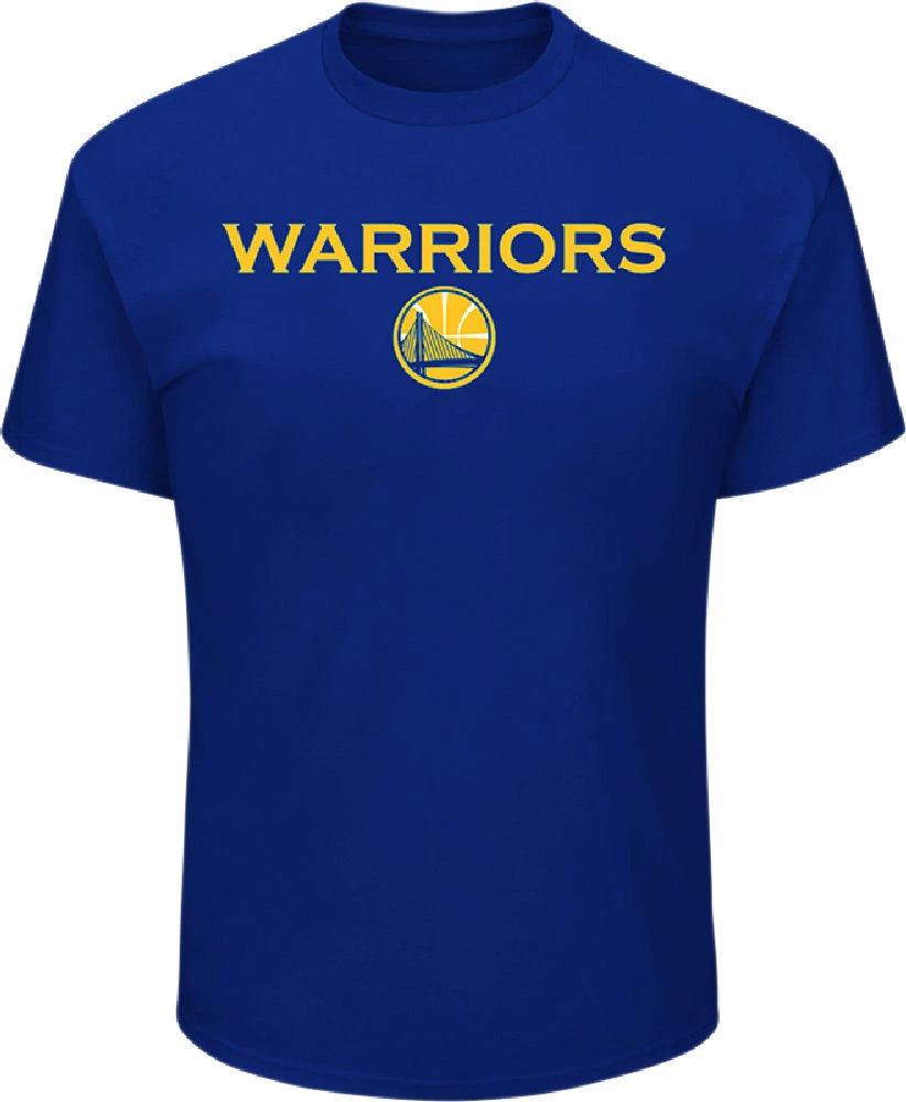 

Golden State Warriors Mens Blue Put Back Short Sleeve Shirt L