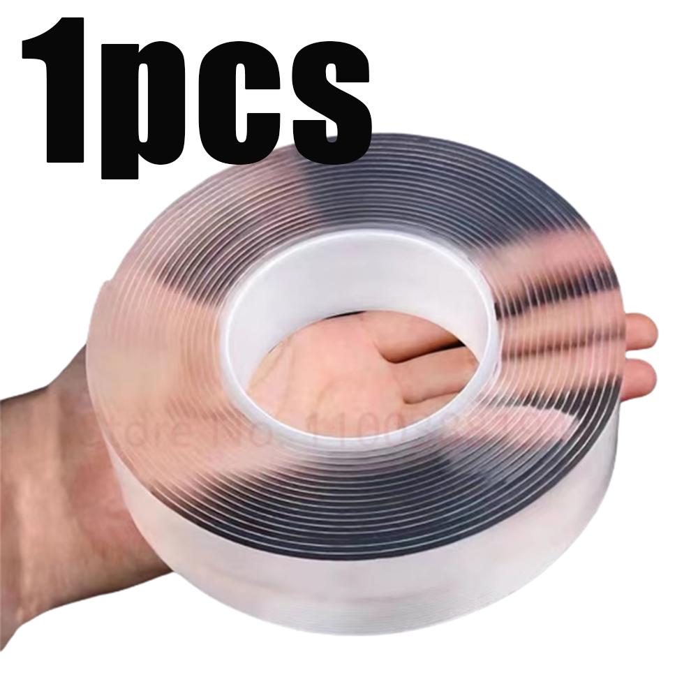 

1-5pcs 1pcs/3m Nano Tape Extra Strong Double Sided Adhesive Tape Transparent No Trace Waterproof Fixing Wall Decoration Tools