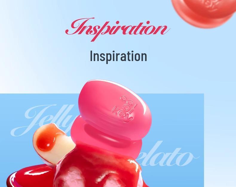 Colorkey Ice Cream Lip & Cheek Tint: Low Saturation Gloss for Bright, Plump Lips