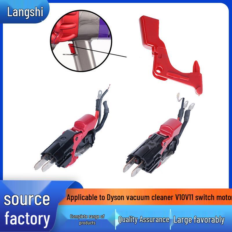 מתג לחצן אדום חלופי לשואבי אבק Dyson V10, V11, V10 Slim, G5, V12