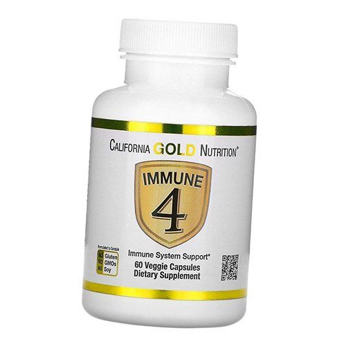 

Витамины для иммунитета, Immune 4, California Gold Nutrition (36427008)