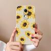 Geeignet für Redmi Note 7S 10 10S K80 7 8 9 9T 10T 9S Pro Max Plus Neue Hülle Hübsche Schmetterlings-Sonnenblumen-Flüssigsilikon-Anti-Rutsch-Shell für Redmi Capa