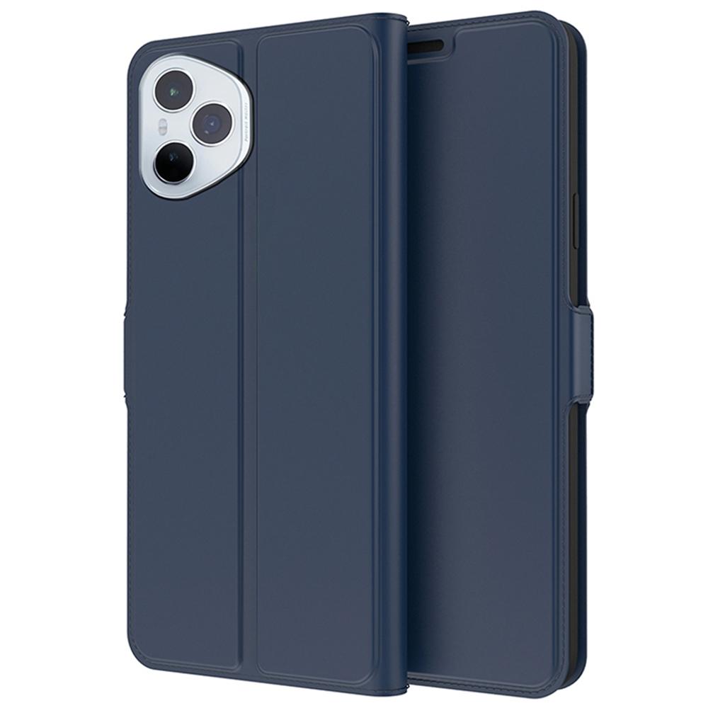 

Для Honor 400 Pro 5G (Глобальный) Противоударный чехол Внутренняя оболочка из ТПУ Кожаный чехол для телефона Слот для карт Blue