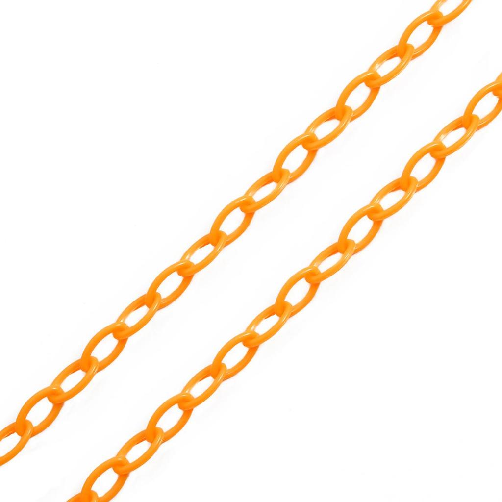 4pcs 40cm Bright Color Acrylic Fashion Link Sunglasses Chain Beads For DIY Jewelry Making Sunglasses Accessories