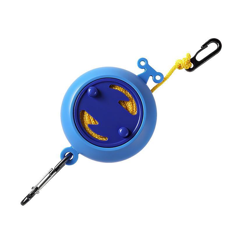 8M Retractable Clothesline Easy Install Washing Line Rope Reel for Patio Camping Travel Balcony Home Use