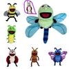 Cute And Soft Butterfly Plush Toy For Children Wholesale Insect Animal Hand Puppet Doll