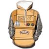 Roblox 3d Game Hoodie Hooded Pullover Sweatshirt Jacket Coat Sweater Tops Casual