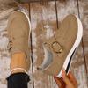 Slipper Damenschuhe Sommermode Einfarbig Plateauschuhe Herbst Slip-On Flache Damenvulkanisierte Schuhe Übergröße 36-43