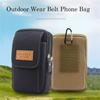 Phone Accessories Belt Waist Bag Canvas Outdoor Waist Pack Phone Belt Bag Cellphone Pouch Phone Wallet Case Mobile Phone Bag