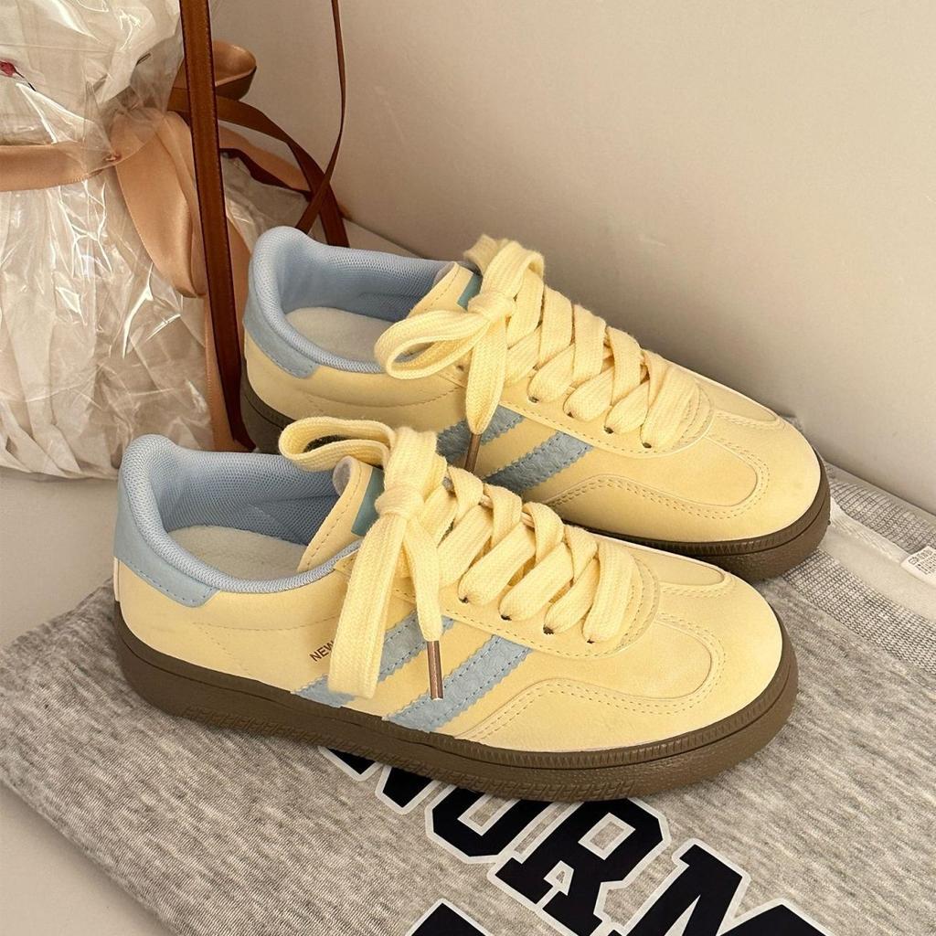 Korean Version of Retro German Training Shoes, Spring Little White Shoes Ins Trendy Versatile Niche Little White Shoes, Student Sports and Leisure