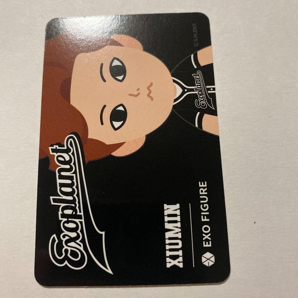 [USED] EXO Xiumin Minseok Trading Card Official Cbx