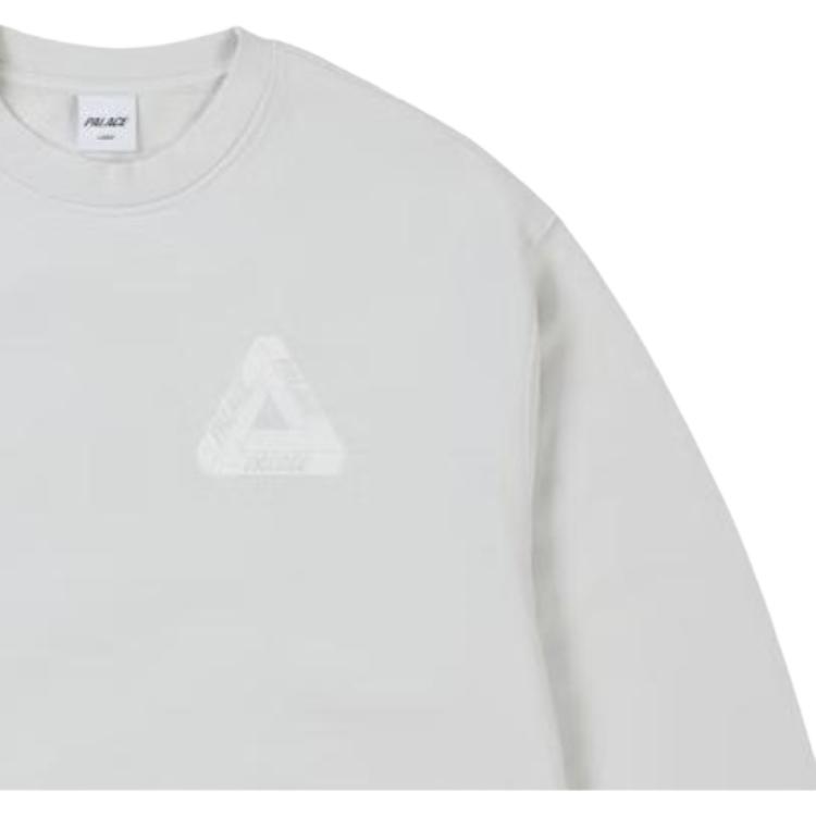 Palace Pigment Tri Crew Concrete Grey Unisex Tops P30CS235